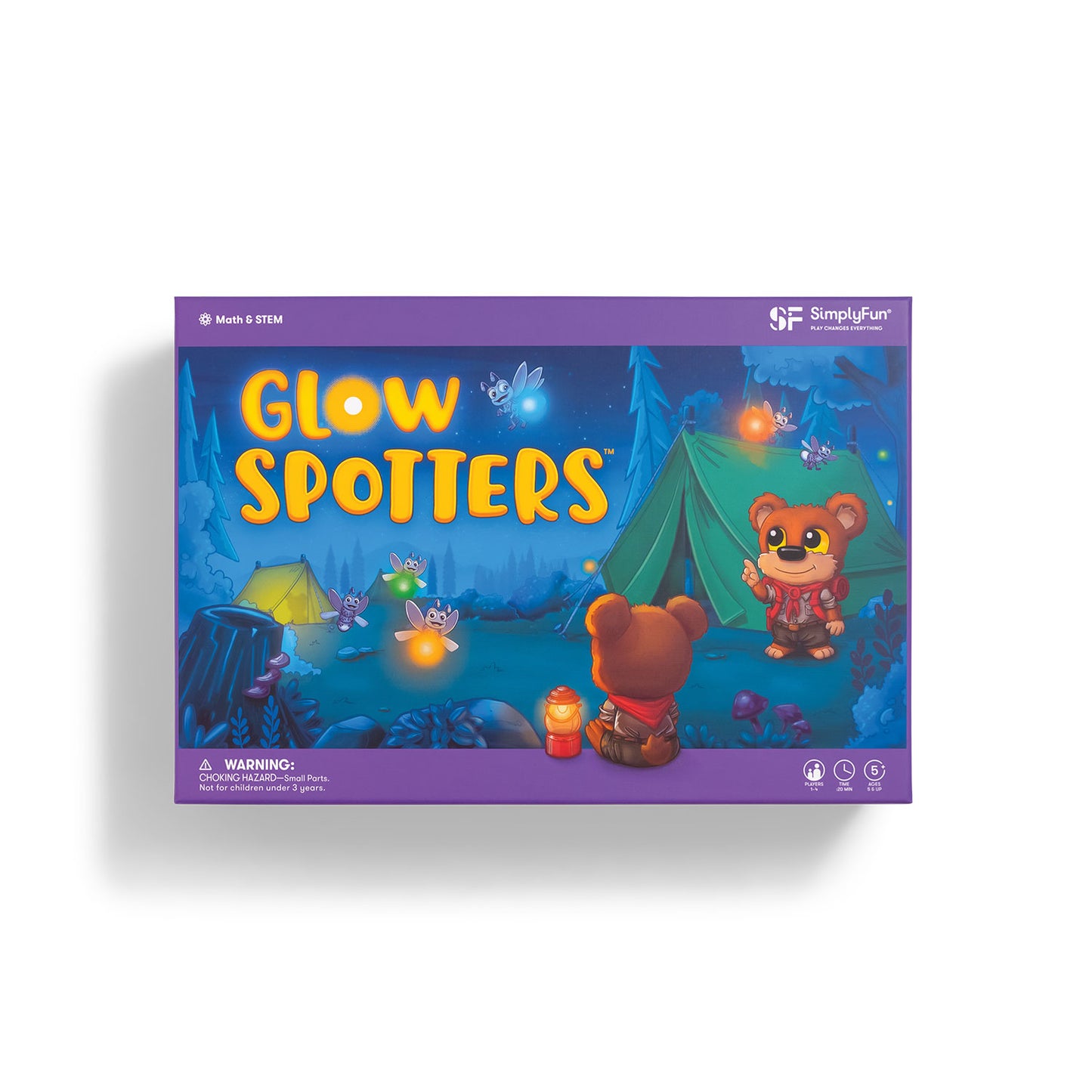 Glow Spotters- Firefly addition math game for ages 5+