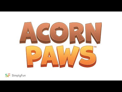 Acorn Paws educational board game by SimplyFun for kids aged 7 and up