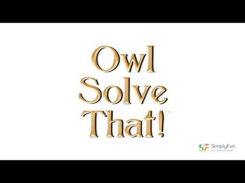 Owl Solve That! by SimplyFun is a fun math game with owl detectives, focusing on operations and problem solving.