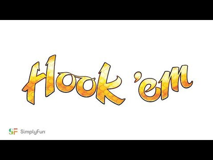 Hook 'em by SimplyFun is a fun math game focusing on counting and multiplication for ages 6 and up.