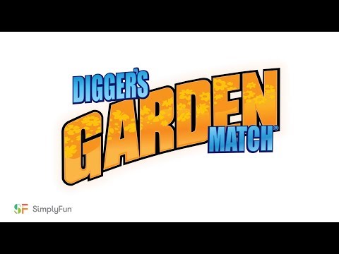 Digger's Garden Match by SimplyFun is a shapes, colors, and counting game for ages 4 and up