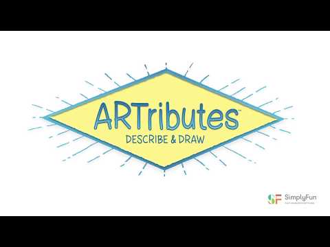 ARTributes by SimplyFun is a fun drawing game for ages 7 and up