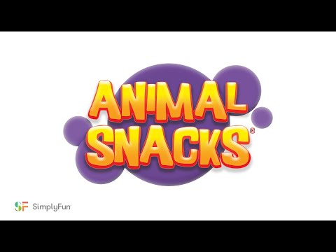 Animal Snacks preschool board game by SimplyFun for ages 3 and up