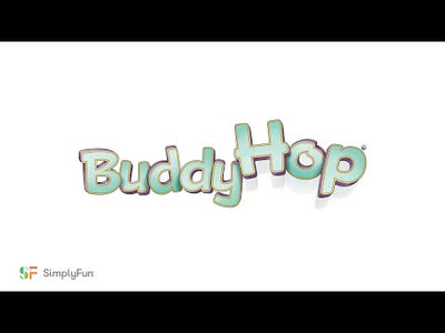 Buddy Hop by SimplyFun is a fun memory and gross motor skills game for ages 4 and up