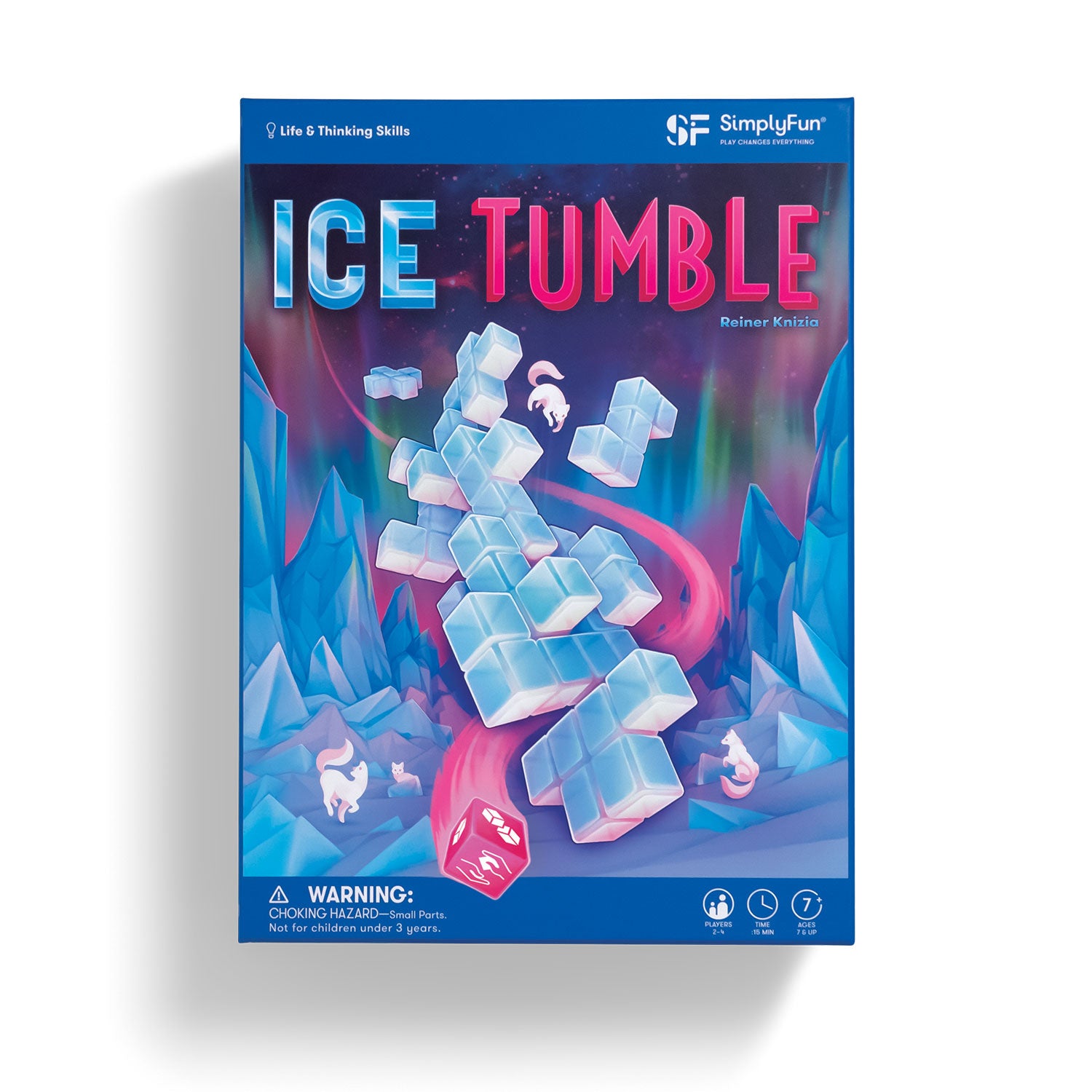Stacking Ice Blocks Ice Tumble: Stacking game for tabletop gaming – SimplyFun