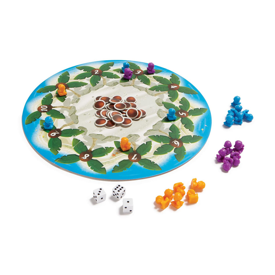 Isle of Coconuts- Island Addition Math Game