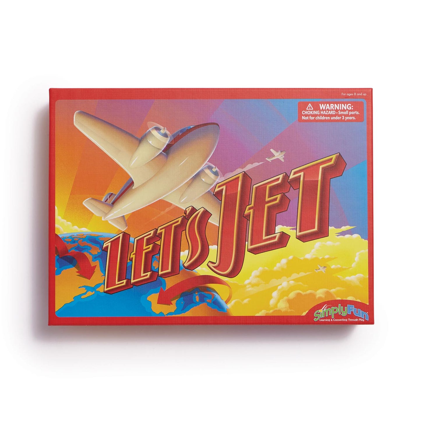 Let's Jet! World Facts & Geography Game for Ages 8 & up
