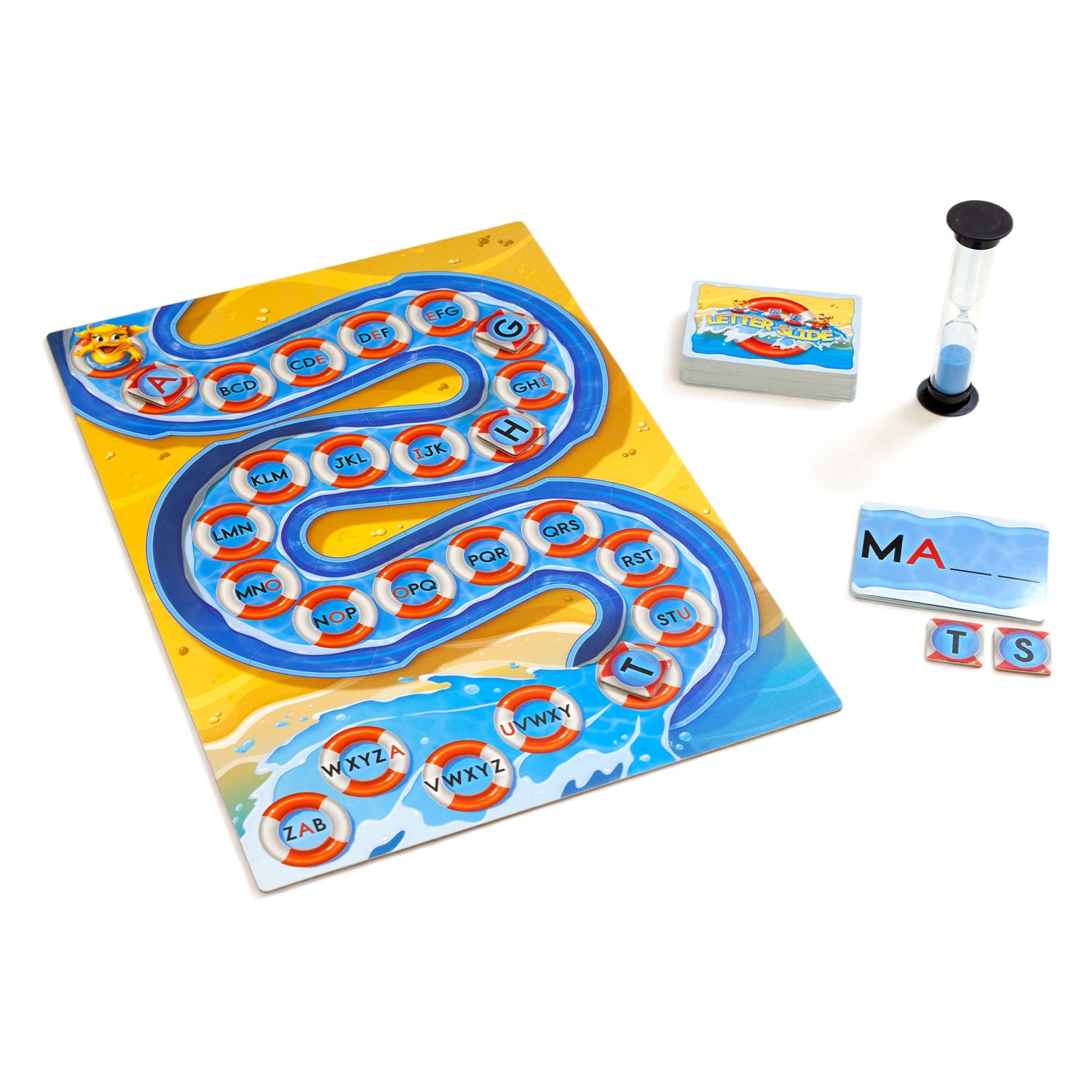 Letter Slide - Reading and Language Arts Board Game