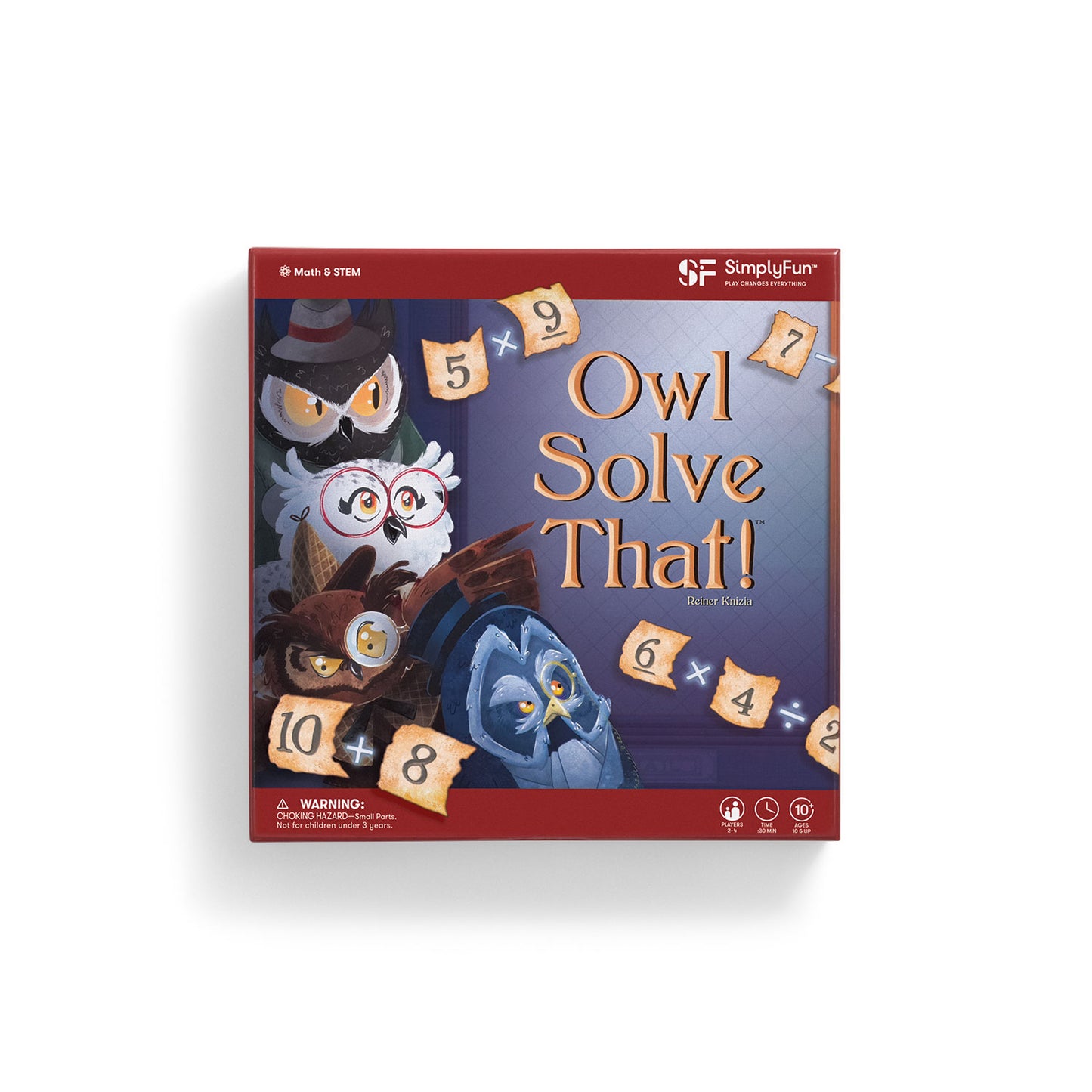 Owl Solve That! Math Board Game