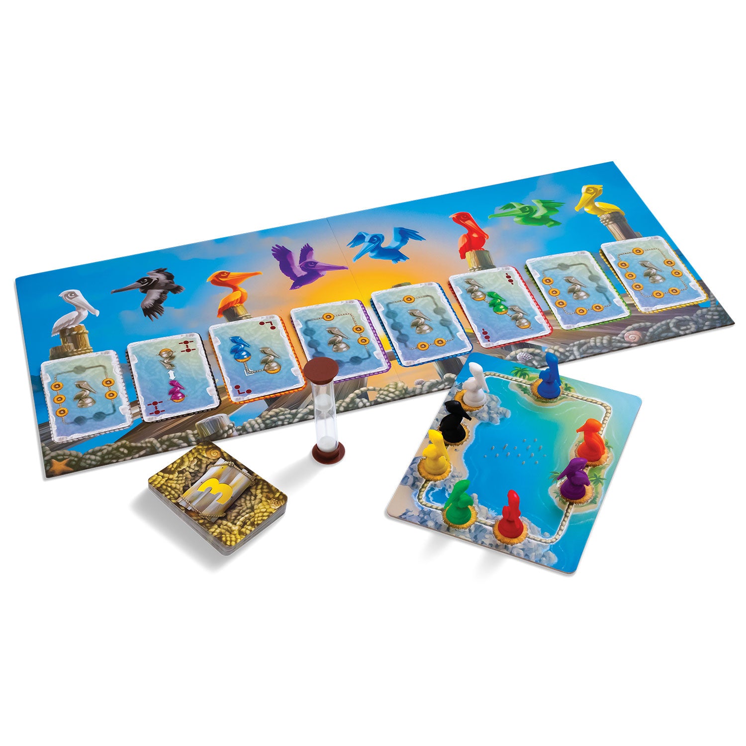 Pelican Cove: Algebra strategy board game