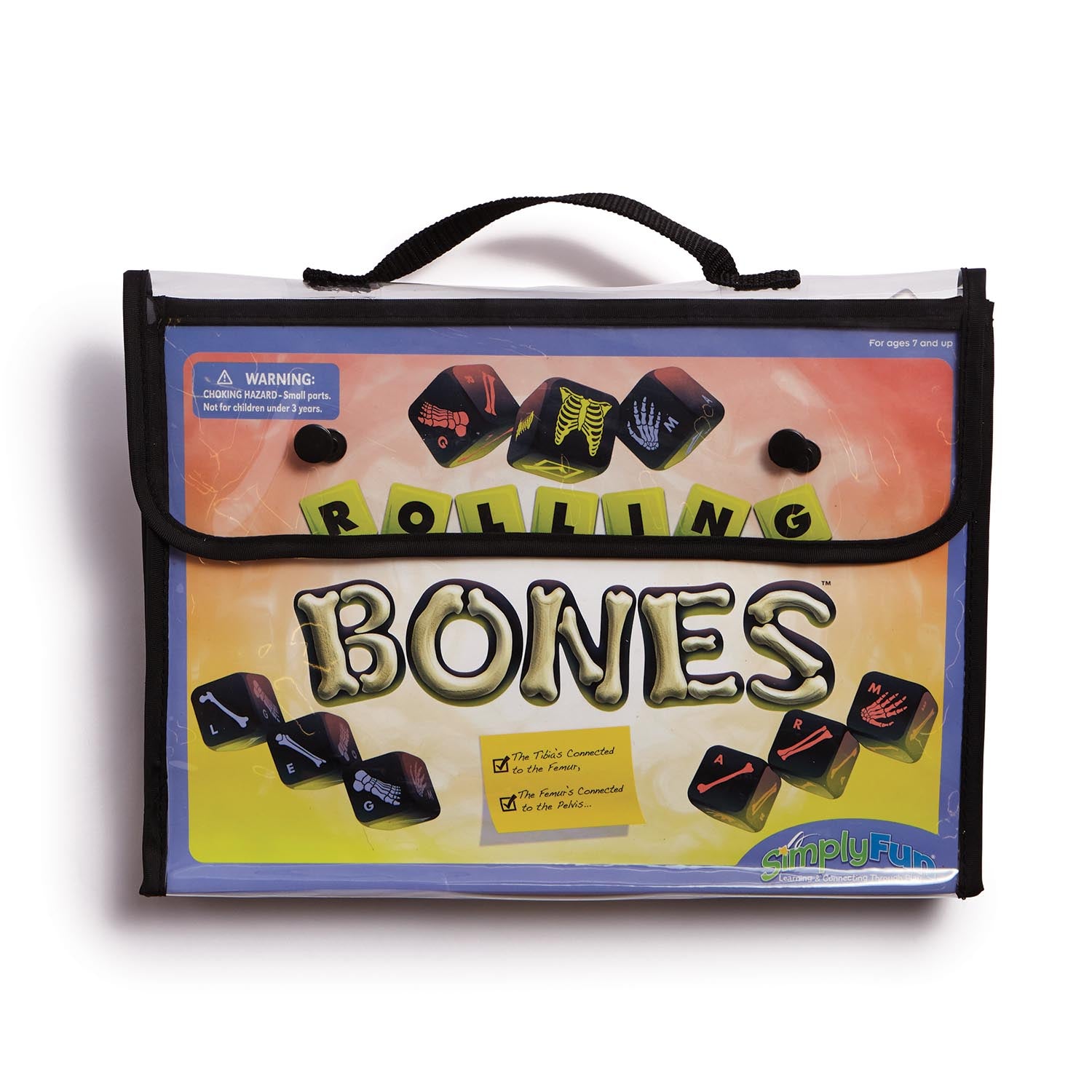 Rolling Bones - anatomy and skeletal system board game