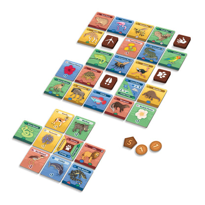 SavannaScapes by SimplyFun is an ecosystems game and strategy game for ages 7 and up.
