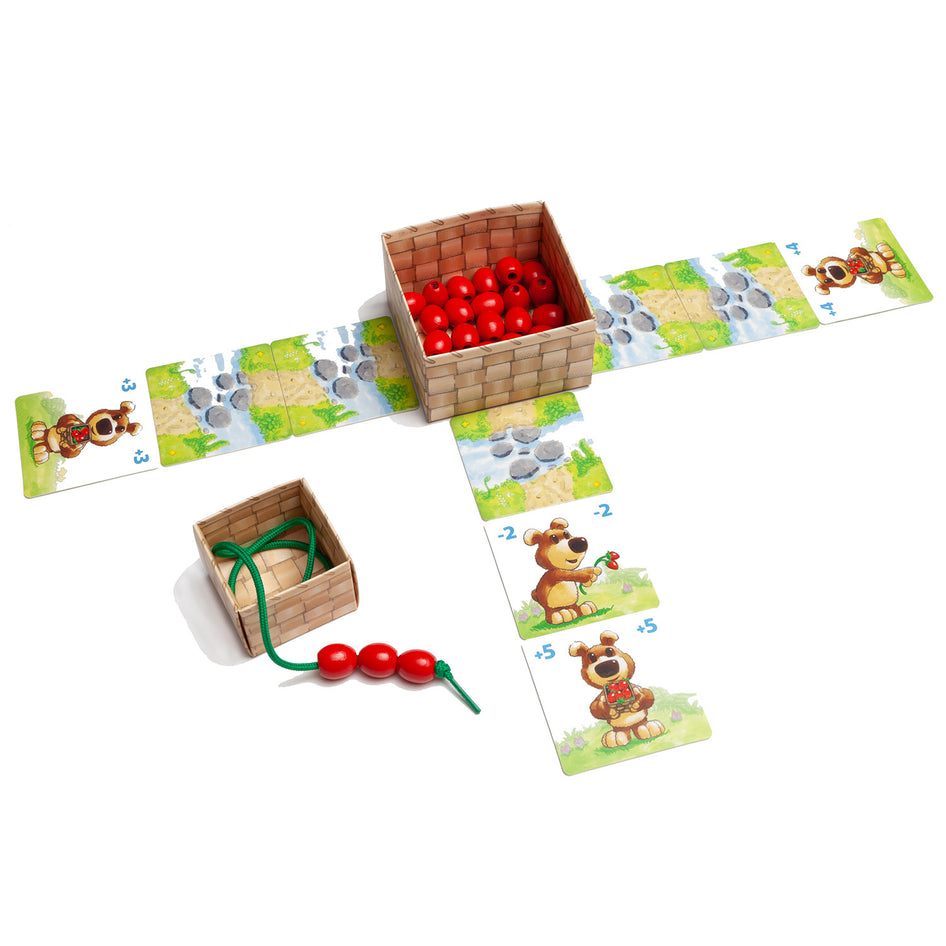 Share a Berry by SimplyFun is an early counting game and fine motor skills game for ages 3 and up.