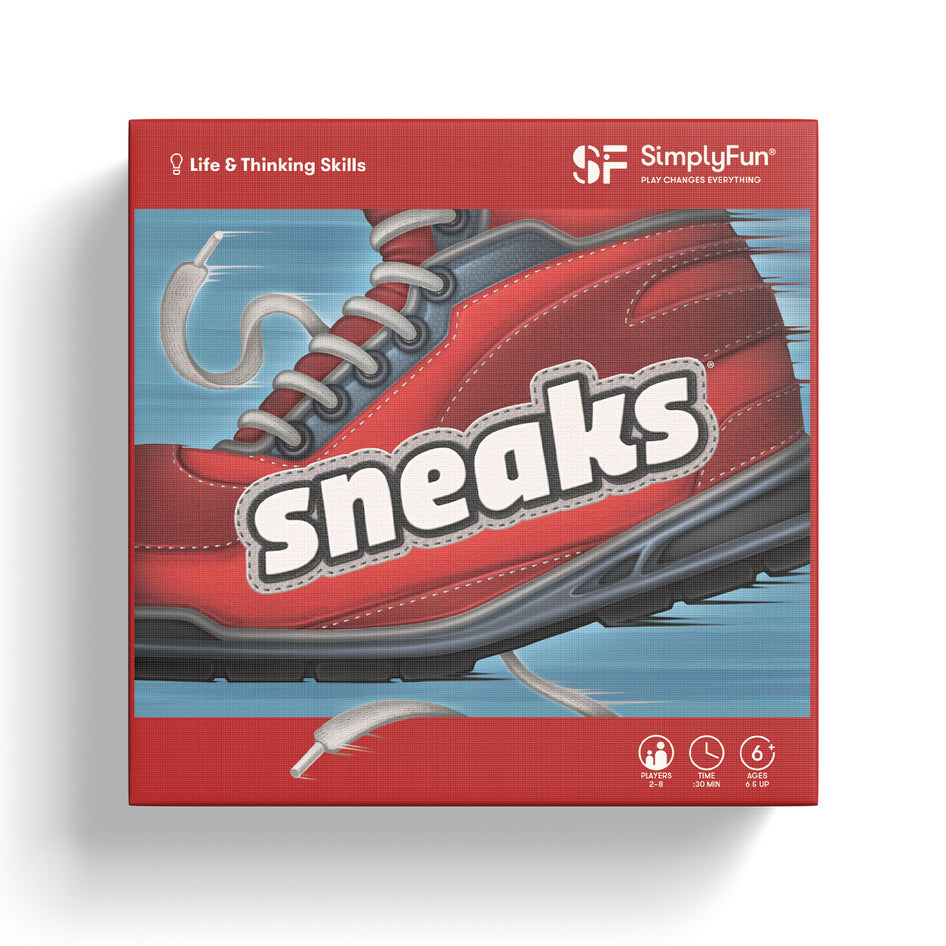 Think Quick in the Family-Fun Strategy Card Game, Sneaks!