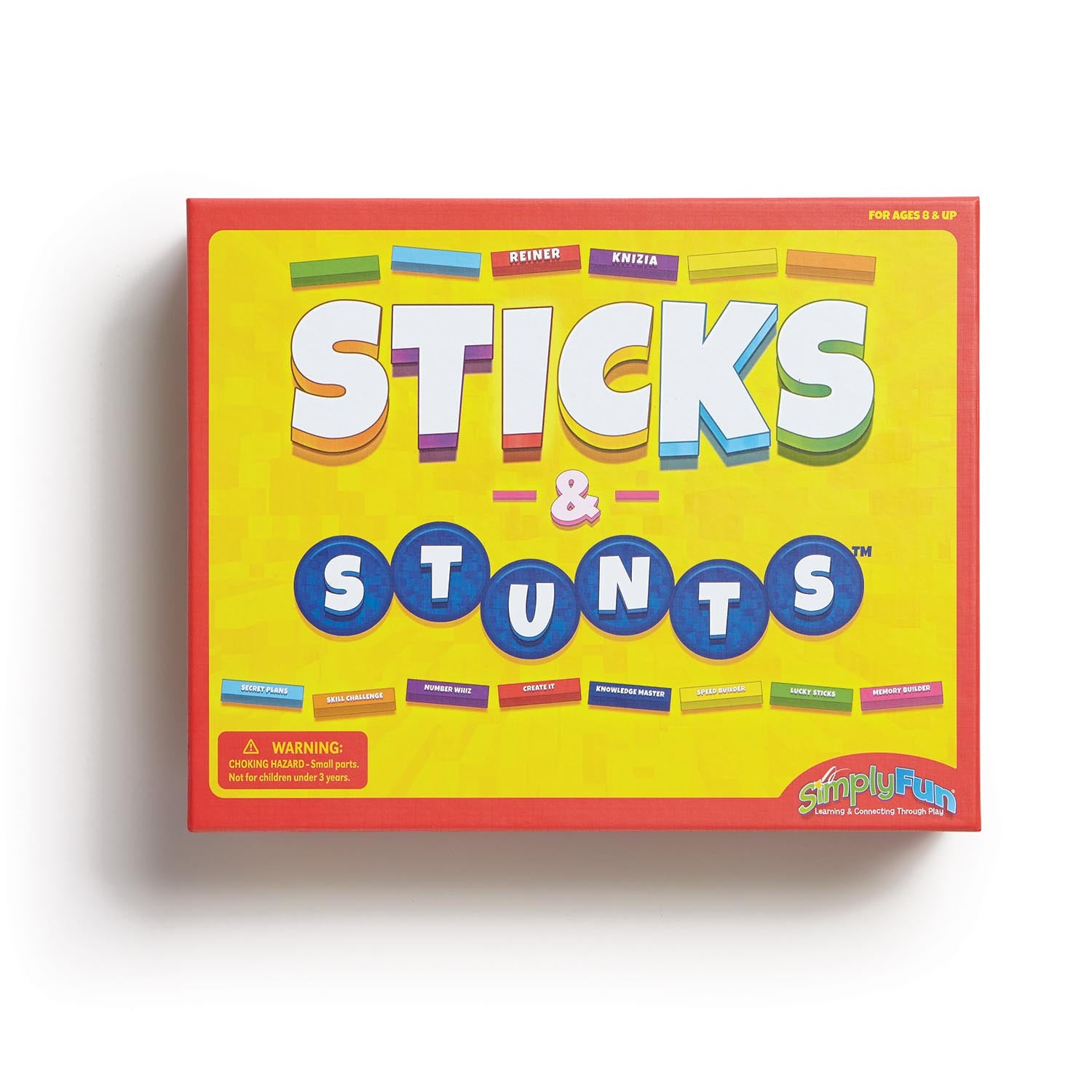 –　Sticks　Trivia　Stunts-　Game　SimplyFun　Stunts　Board