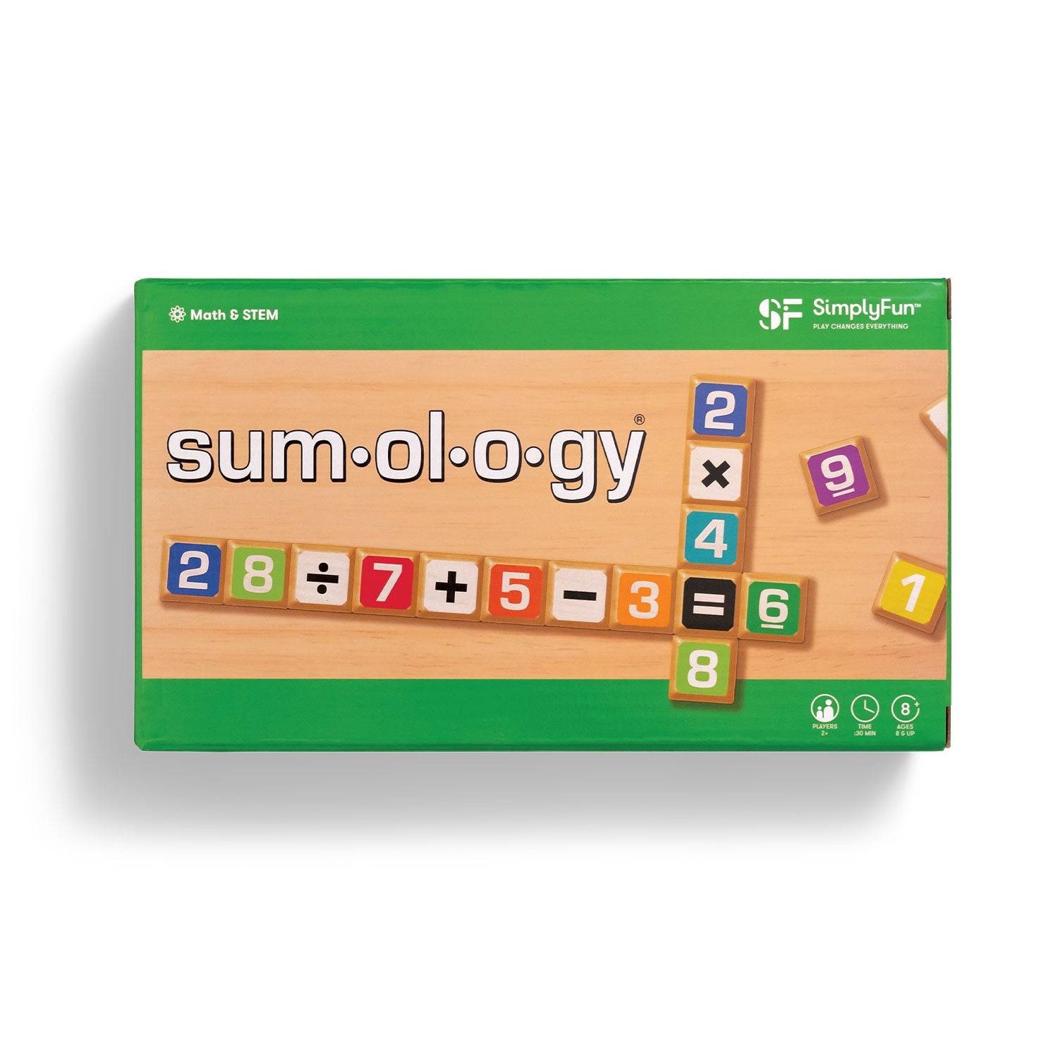Sumology: Fun math game with wooden tiles