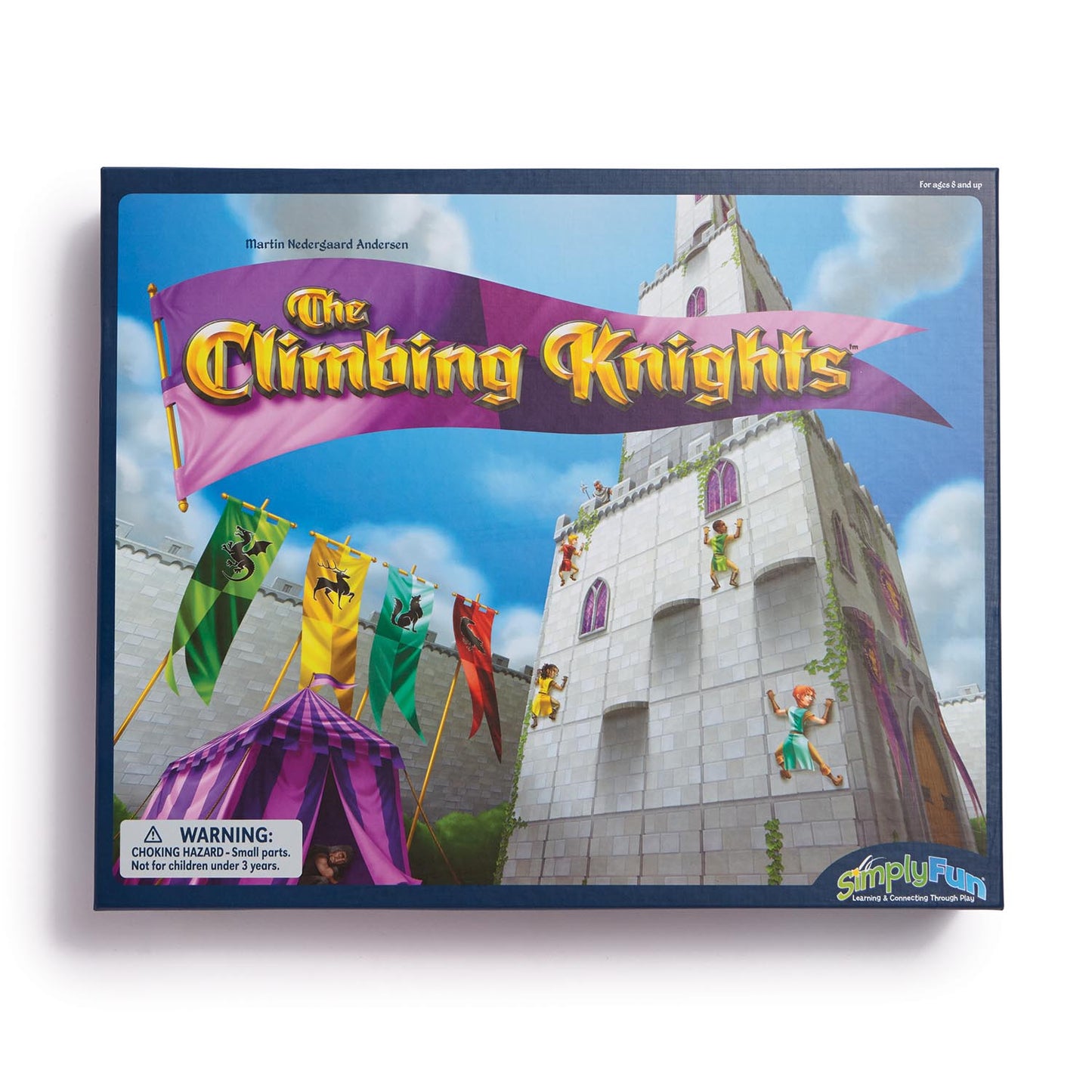 Climbing Knights: Medieval castle 3D board game