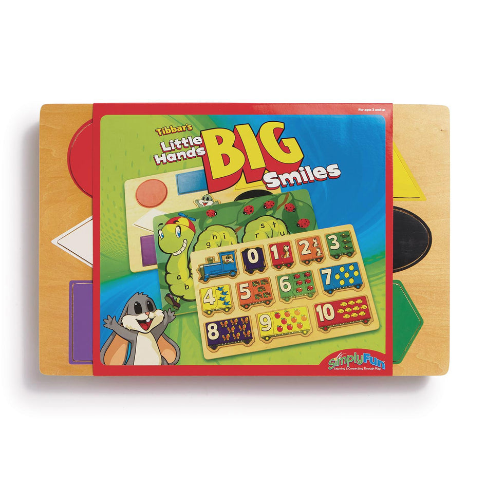 Tibbar's Little Hands, Big Smiles preschool reading game